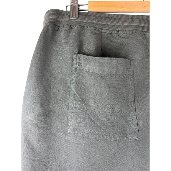 Preppy Coastal Grandma NWOT J.jill Linen blend Drawstring pants, women's 1X - Picture 5 of 9